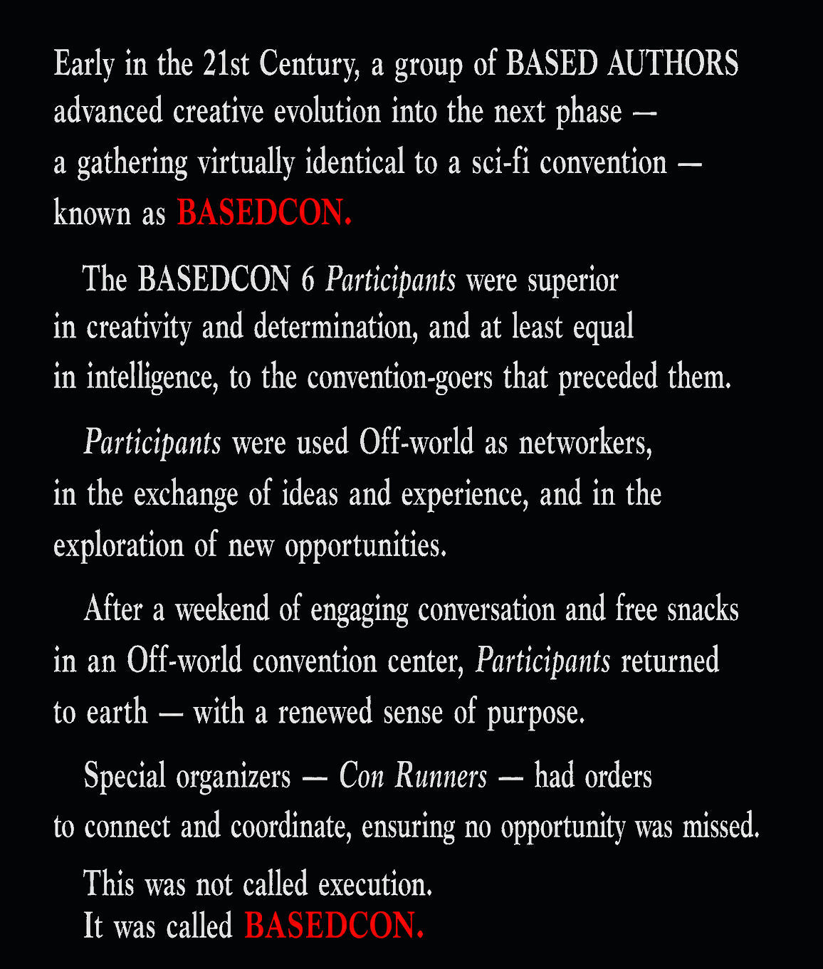 BasedCon 6 T-Shirt