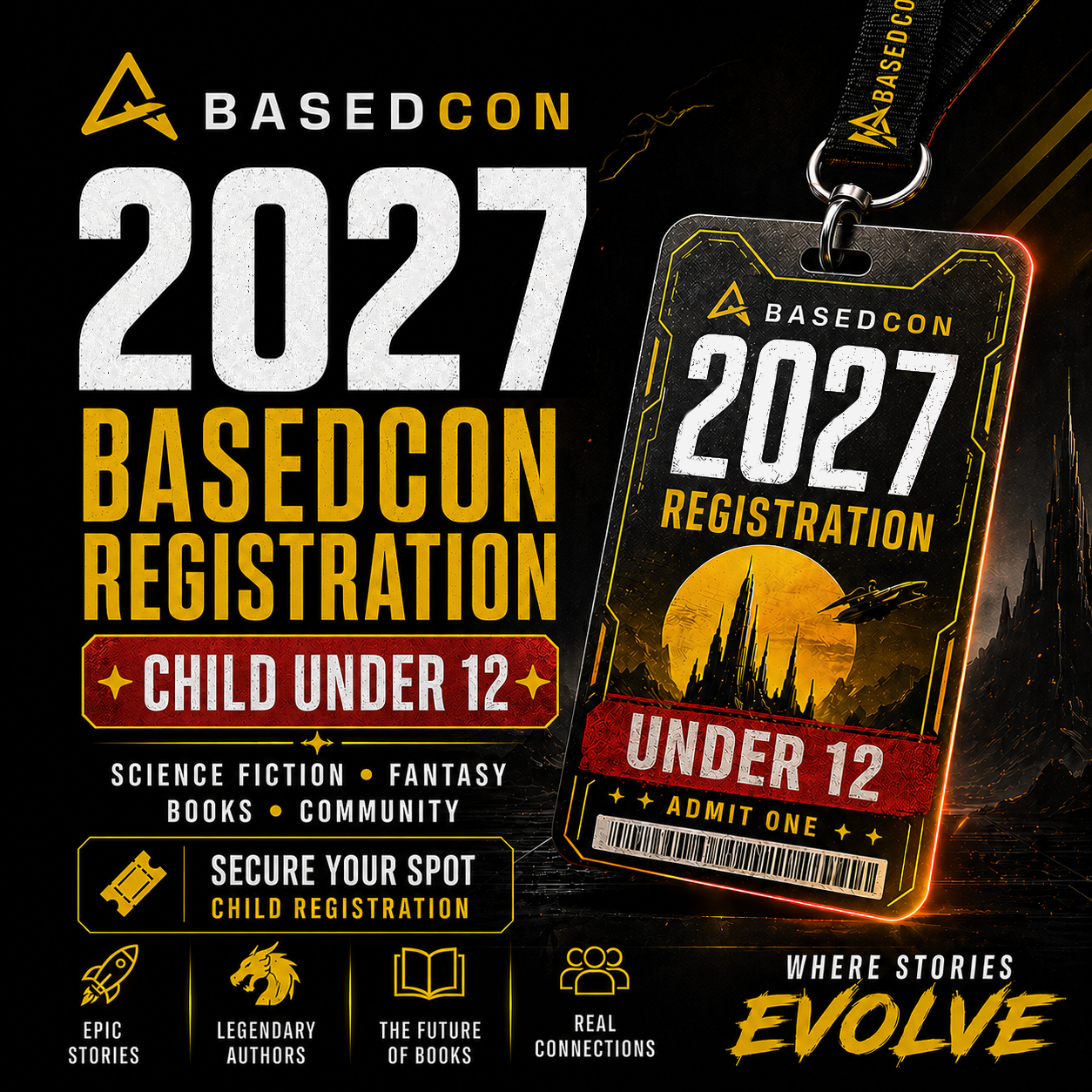 BasedCon 2027 Registration (Child)